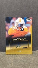 2015 Sage - Autograph Justin Coleman (RC) #A133 Gold S#024/250 ⭐ROOKIE AUTO⭐