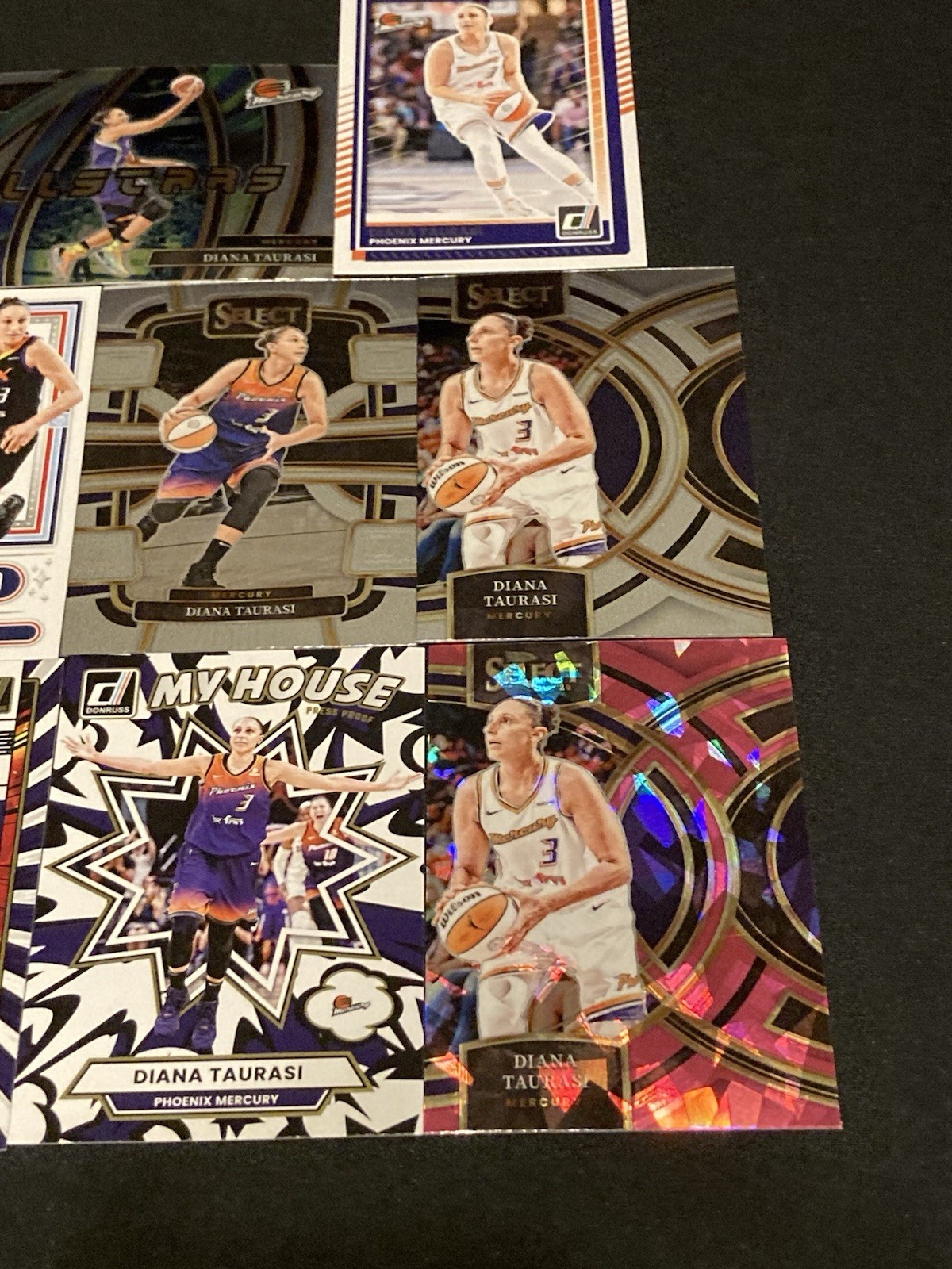 WNBA - Diana Taurasi - Lot of 11 Assorted Cards