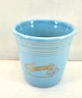 FIESTA WARE flower POT sky blue 3.5"FTCCO 2024 conference EXCLUSIVE dancing lady