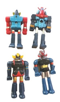 Vtg Mattel Shogun Warriors Bandai Japan & Taiwan 1970's GoDaiken 3.5'' Tall