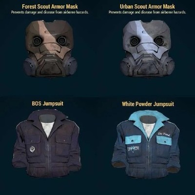 Fallout 76   SUPER RARE Wasteland Lottery Set (BOS/WPJS/FSA/USA) PS4/PS5
