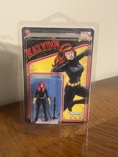 Black Widow Kenner Marvel Legends 3.75  Retro Action Figure NEW with Protector