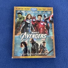 The Avengers (Blu-ray 3D, 2012) Has All Discs & Inserts