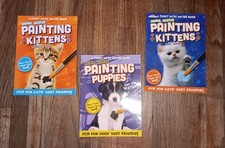 Watercolor Activity Book Lot Of 3