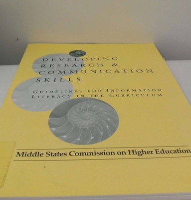 Developing Research & Communication Skills: Guidelines for Information Literacy