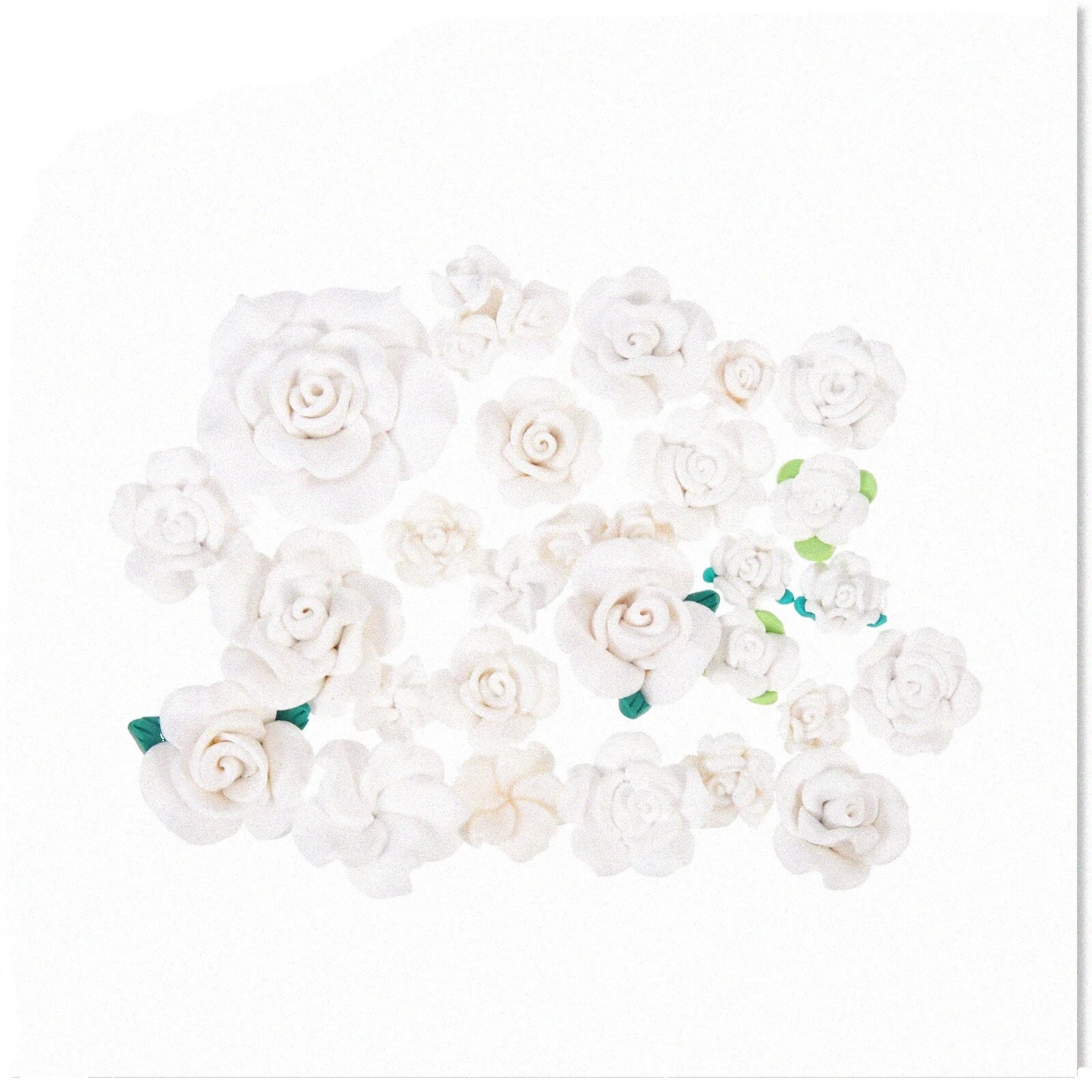 Polymer Clay Flower Jewelry Making Beads