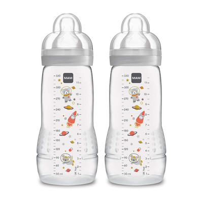 Biberon Easy Active De 11 Oz 2 Unidades Biberones De Flujo Rapido Con