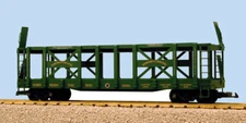USA Trains R17231 Northern Pacific Two-Tier Auto Carrier Flat Car Cars, Green G