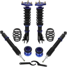 cciyu Coilover Suspension Shock Absorbers Adjustable Coilovers Lowering Kit Fit