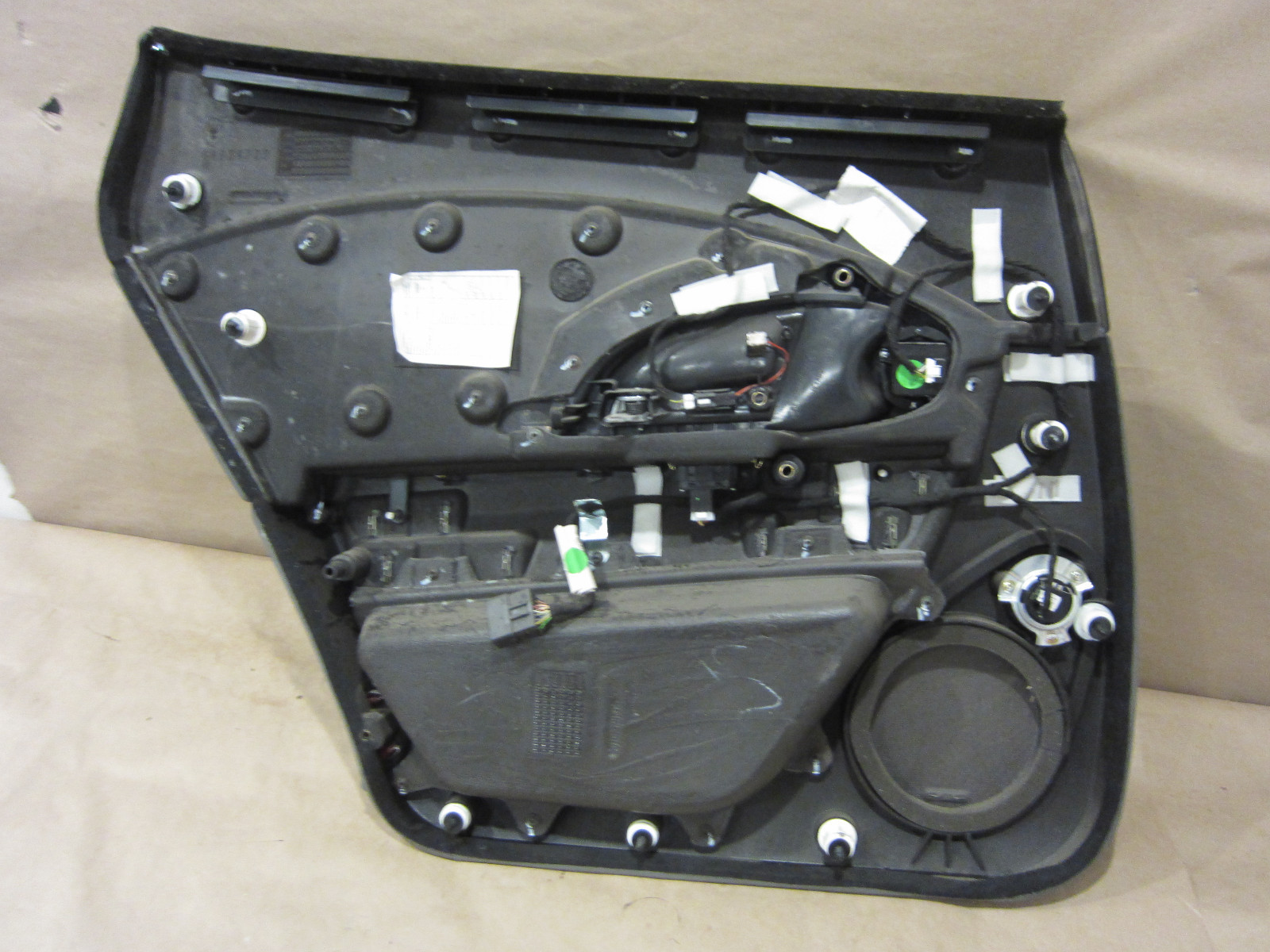 Maserati Quattroporte RH Rear Interior Door Panel.Black & Dark Grey 66939700