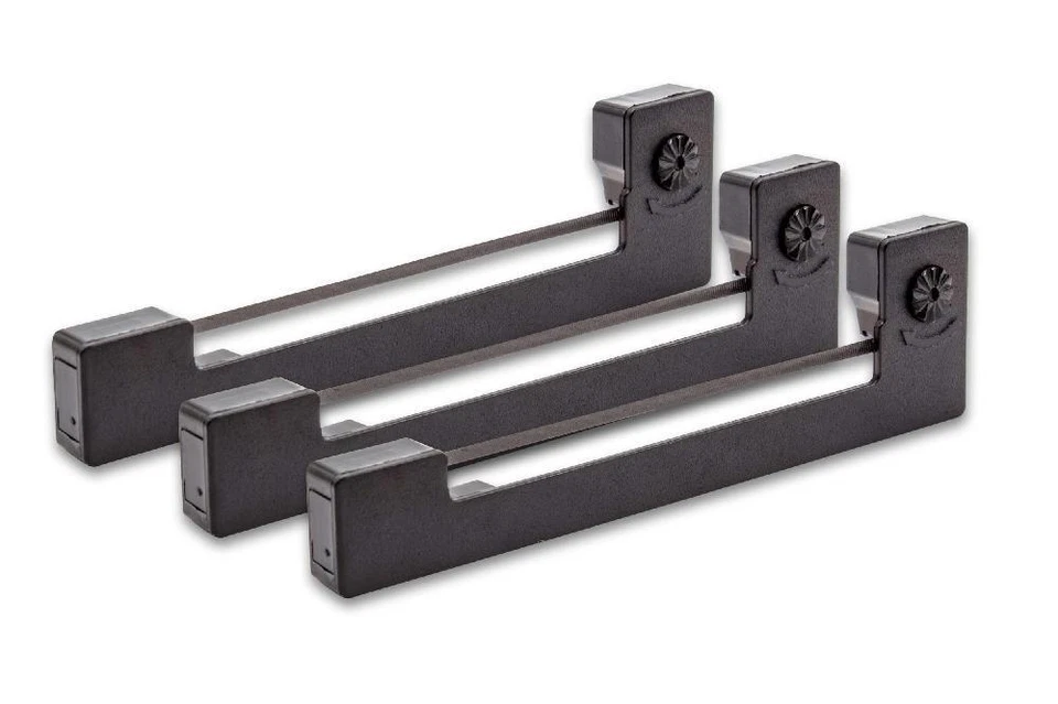 VHBW 3x Farbband für Epson ERC-09B ERC-09 C43S015354 Schwarz