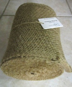 5.5 inch burlap ribbon