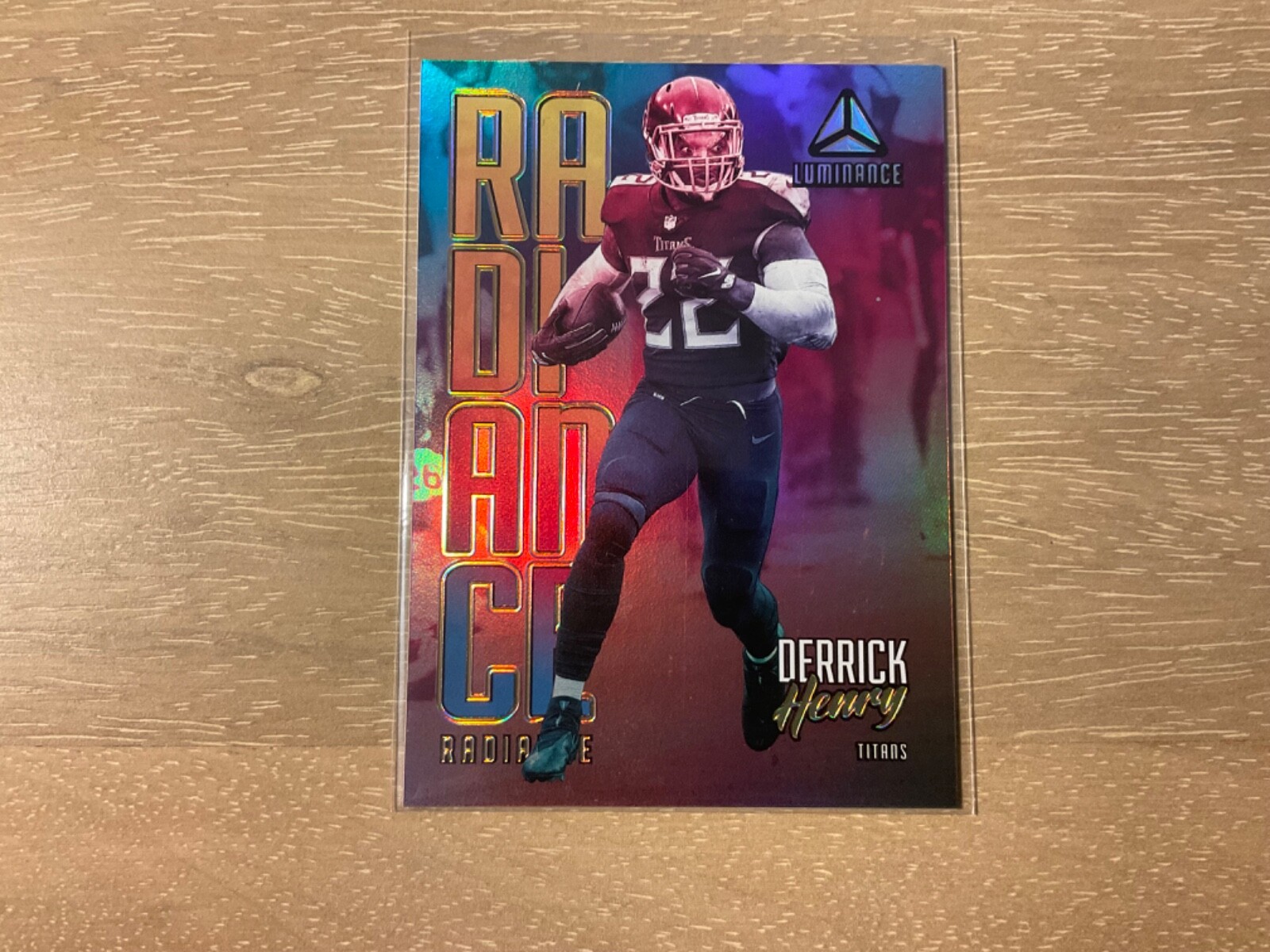 2021 Panini Luminance Football Derrick Henry Radiance CASE HIT SSP #R-DEH Titans