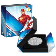 Silber The Flash 1 oz PP - DC Comics FILM - Auflage NUR 5.000 STÜCK WELTWEIT