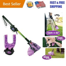 Catch-N-Go Telescopic Poop Scooper - Quick, Clean  Compact Pet Waste Solution