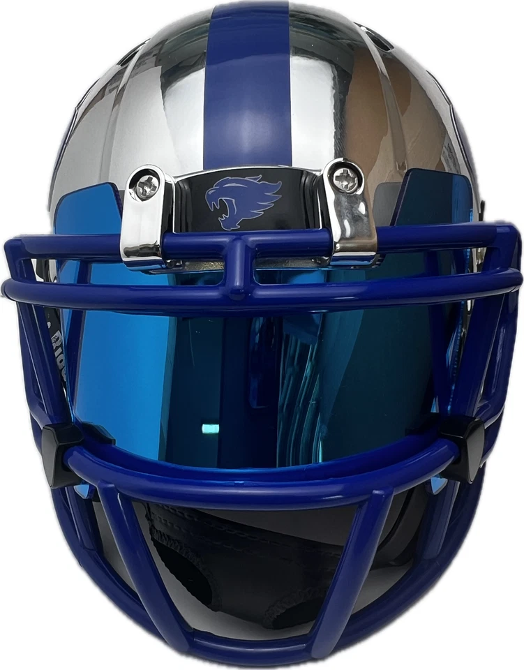 Kentucky Wildcats Custom Chrome Mini Helmet - Image 2 of 4