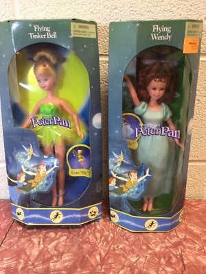 2 Flying Wendy Doll 074299192975 Tinkerbell Tinker Bell Disney