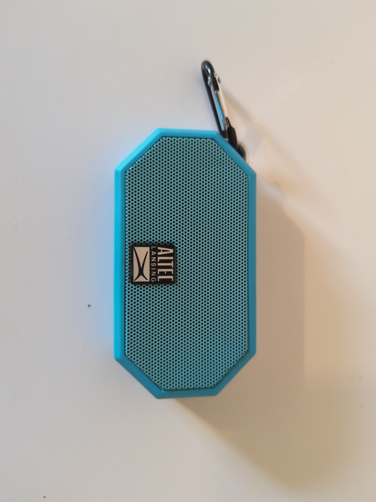 Altec Lansing Mini H20 Rugged Bluetooth Speaker Waterproof Blue Used