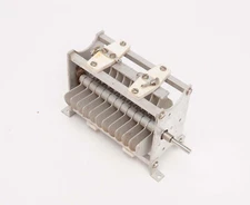 LARGE HAMMARLUND HAM RADIO AIR VARIABLE TUNER CONDENSER - TC-110-H