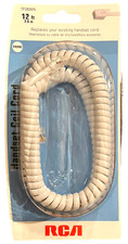 RCA 12 Ft. Handset Coil Cord TP280WN - Phone Cord
