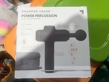 Sharper Image Percussion Pro Deep Tissue Massager - Gray-