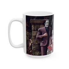 The Munsters 15oz Ceramic Mug, Classic TV Show Fan Gift, Coffee Cup, TV