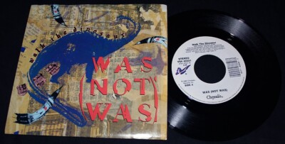 Was (Not Was)-Walk The Dinosaur-Chrysalis VS4 43331-Vintage '88 P/Slv 45-NM/VG+!