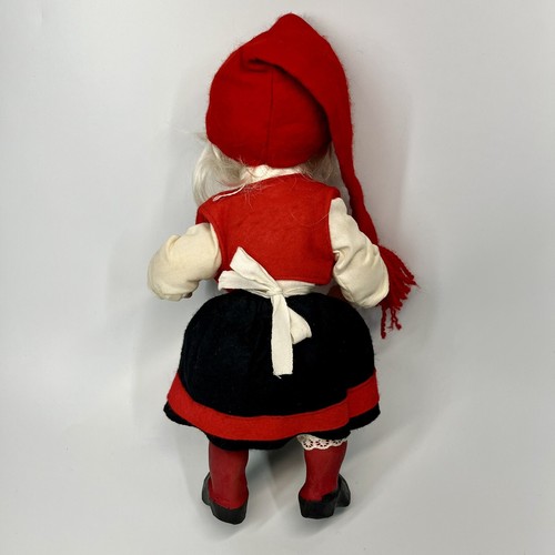 Arne Hasle Nisse Puppe Weihnachten Mädchen Elfe Wichtel 11 Zoll Skandinavien Askim Norge - Bild 4 von 11