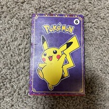6 Pokemon Pikachu Purple Cards McDonald s 2023 Happy Meal Toy
