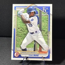 2024 Bowman First Bowman Prospect #BP-80 Tony Ruiz Kansas City Royals Baseball