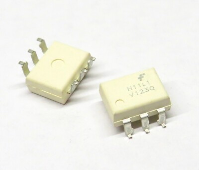 10 Stück H11L1 logic output optoisolator 1MHz DIP6SMD, Fairchild