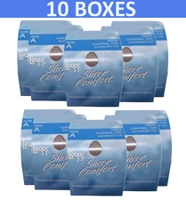 Leggs Sheer Comfort Control Top Enhanced Toe Size: A Nude - 10 Boxes