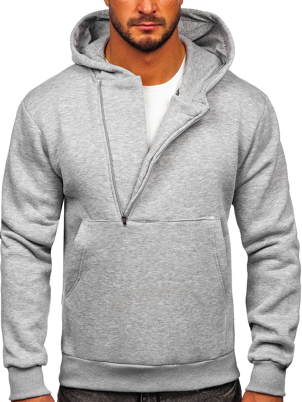 SACAI Felpa con cappuccio pullover felpa con cappuccio basic uomo BOLF tinta unita