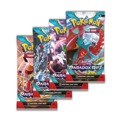 pokemon paradox rift booster pack price TCG: Scarlet and Violet: RIFT: Bundle : Toys & Games including a Water Paradox Rift Pokmon Cards Set