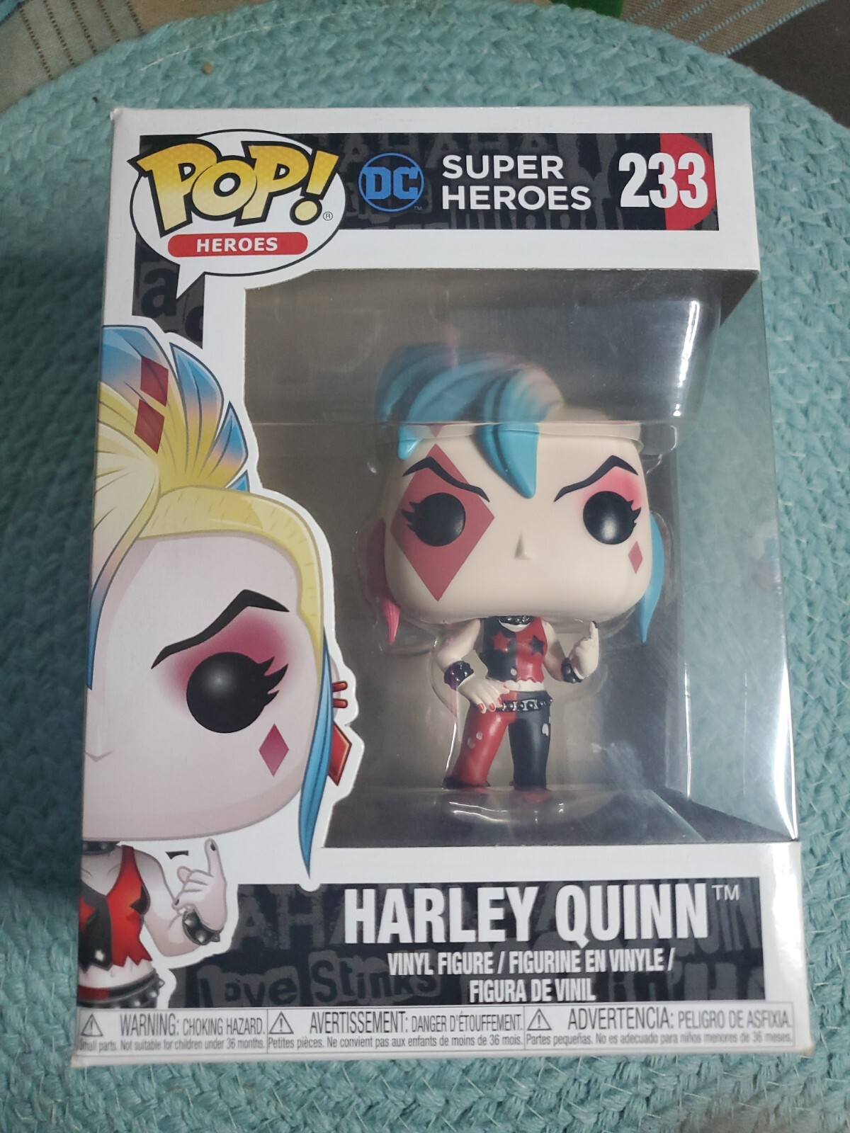 Funko Pop! Dc Comics Super Heroes Harley Quinn Punk #233