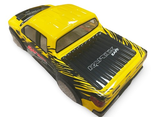 1:10 RC Off Road Car PVC Body Shell F-150 Truck 260mm YELLOW 1/10 - Picture 3 of 8