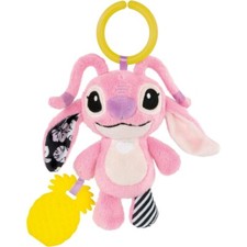 Clementoni - Disney Baby Angel On The Go Plush Stitch-Peluche, Gioco Prima Infan