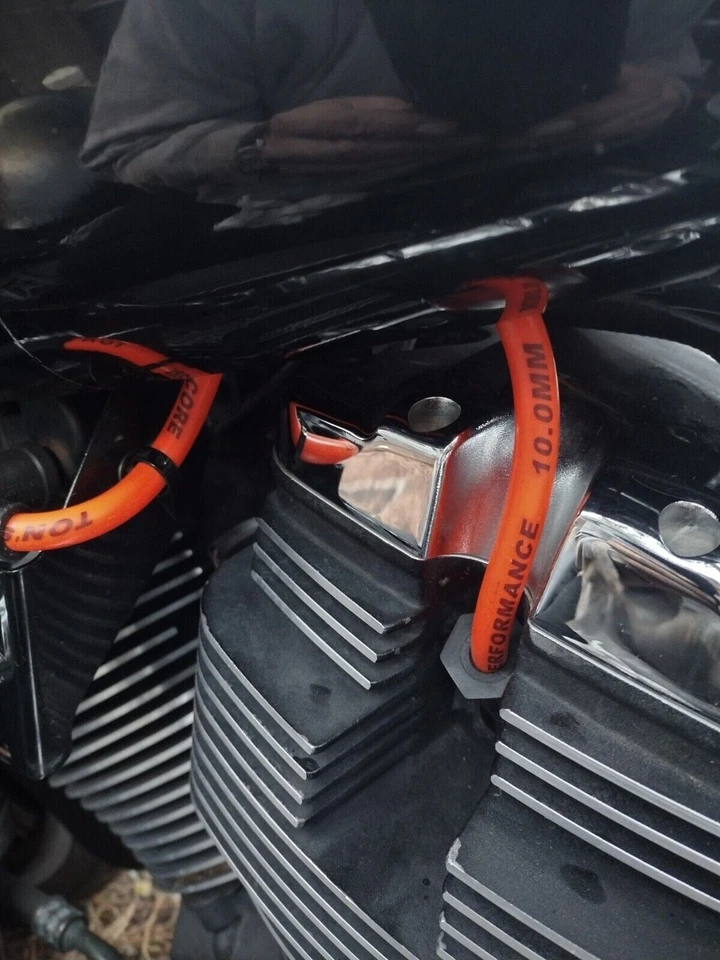 Ton's Performance 10mm Gray Spark plug wires for 2002-2007 Victory motorcycles - Image 3 of 4