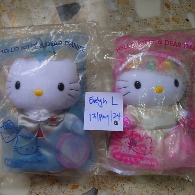 Hello Kitty & Dear Daniel McDonalds plush toys - Romantic Wedding