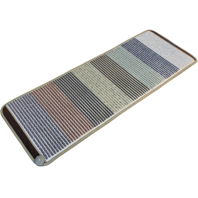 Gemsmat Amethyst 8 Multi Stones Heating Therapy Mat 72"l X 24"w Far