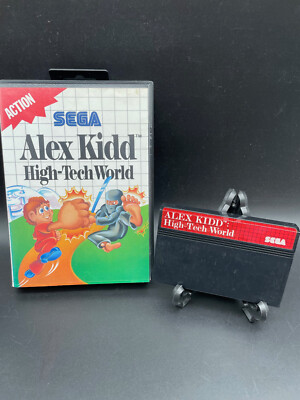 Alex Kidd High Tech World - SEGA Master System - OVP/Boxed - PAL / EUR - TOP