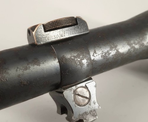 !! RAR Wehrmacht WW II Zielfernrohr German Scope Hensoldt Wetzlar Ziel Dialyt 4x - 第 3/23 張圖片
