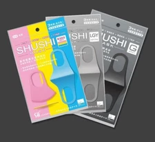 Fashion Looking Foam Half Face Protective Masks Slim Mouth Cover Retail Package