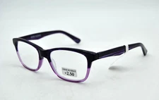 CORINNE MCCORMACK 1014730-250 CAMERON purple ombre reading glasses NEW +2.50
