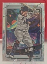 2024 Topps Cosmic Chrome - Brandon Nimmo #135 - Nucleus Refractor