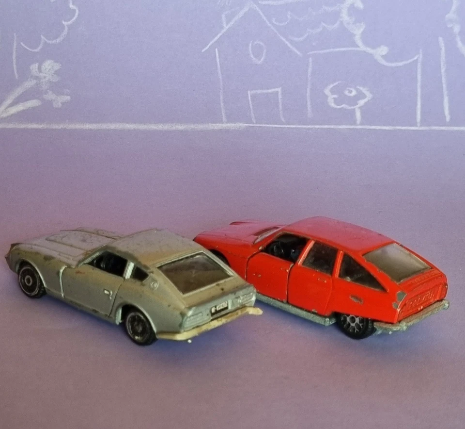Lotto 2 Polistil 1/43 Obsolete: Citroen GS E30 + Nissan Datsun 240Z EL46 - Immagine 2 di 4