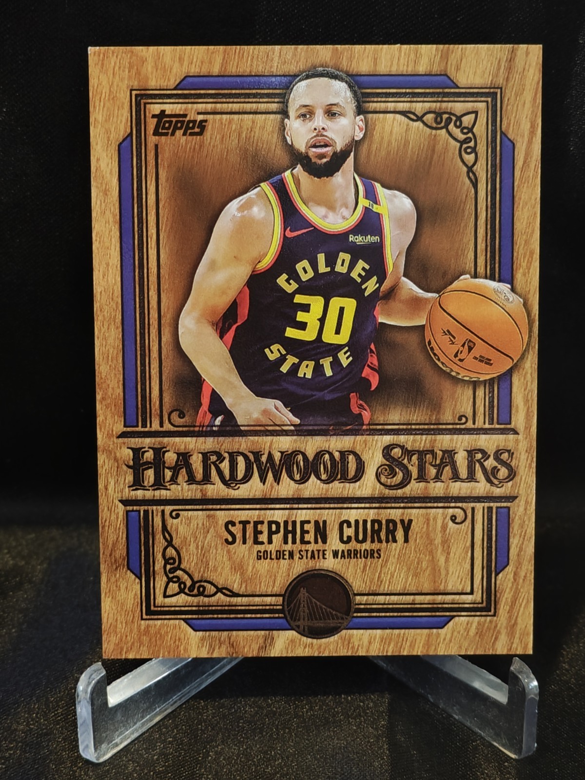 2025-26 Topps NBA Hardwood Stars #HS-5 Stephen Curry SSP - Golden State Warriors