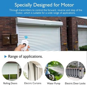 eMylo Smart Wireless RF Motor Controller Switch - Effortless Remote Control f...