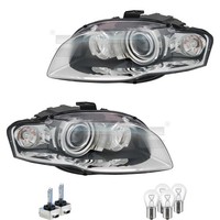 Xenon Scheinwerfer Set Klar D1S/P21W FüR Audi A4 8EC B7 8ED Inkl. Osram Lampen