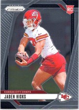 2024 Panini Prizm #336 Jaden Hicks Chiefs RC